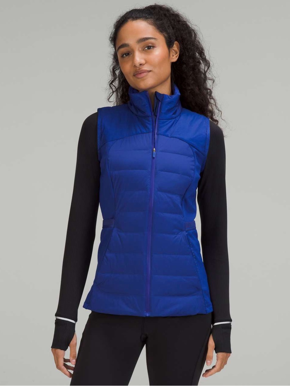 lululemon athletica Royal Blue Quilted Puffer Vest